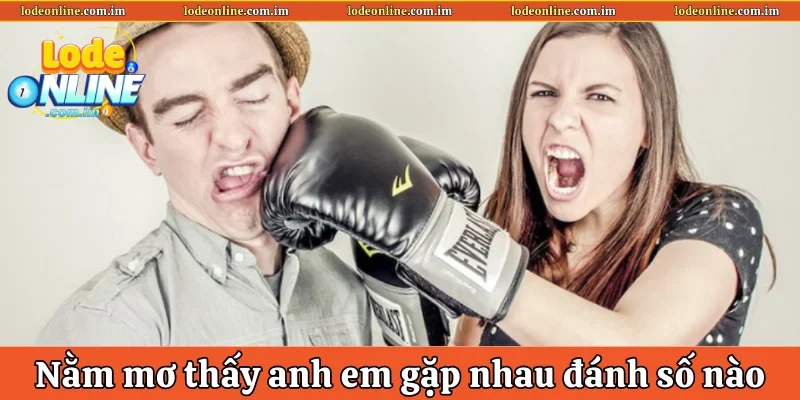 Nằm mơ thấy anh em gặp nhau đánh số nào